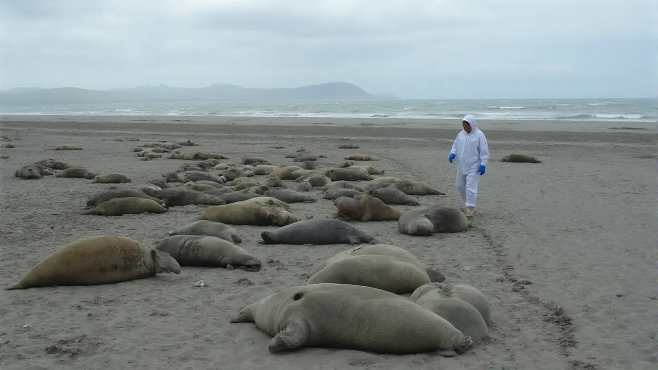 Elephant Seal Named Gordon Causes Stir After Wandering Into Gordon’s Bay Streets